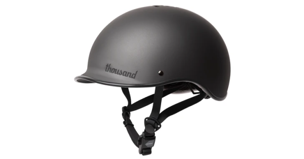 thousand stealth black helmet